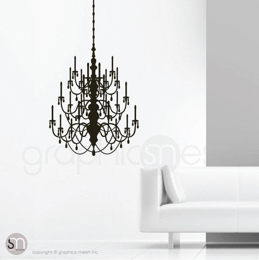 CRYSTAL CHANDELIER - Wall decal