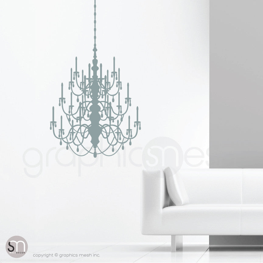 CRYSTAL CHANDELIER - Wall decal