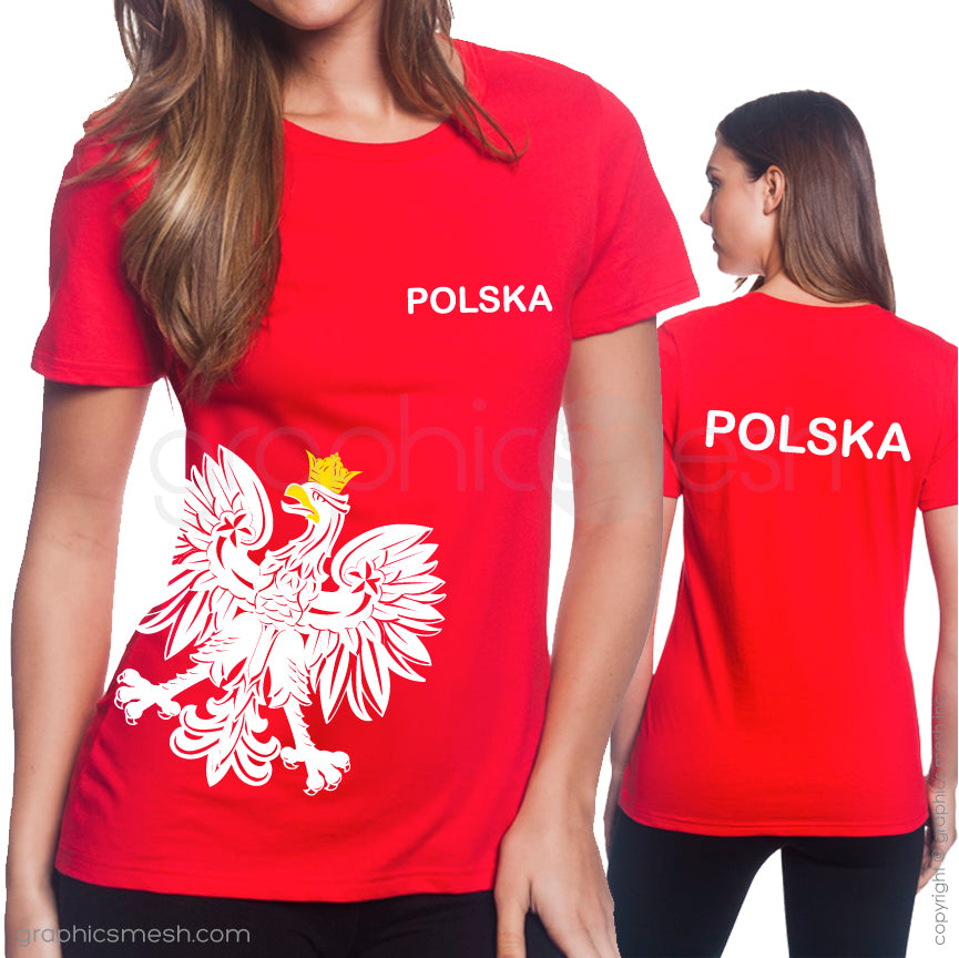 POLSKA WHITE EAGLE - Patriotic shirt