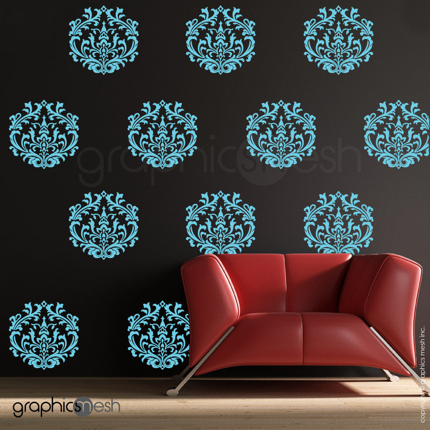 Damask Wall Decal