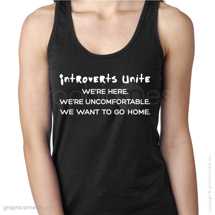 INTROVERTS UNITE - Tank top for her